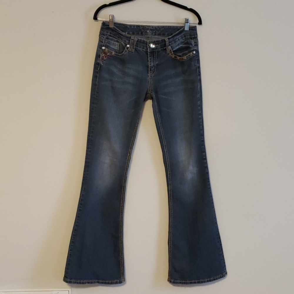 Seven7 Flare Leg Jeans